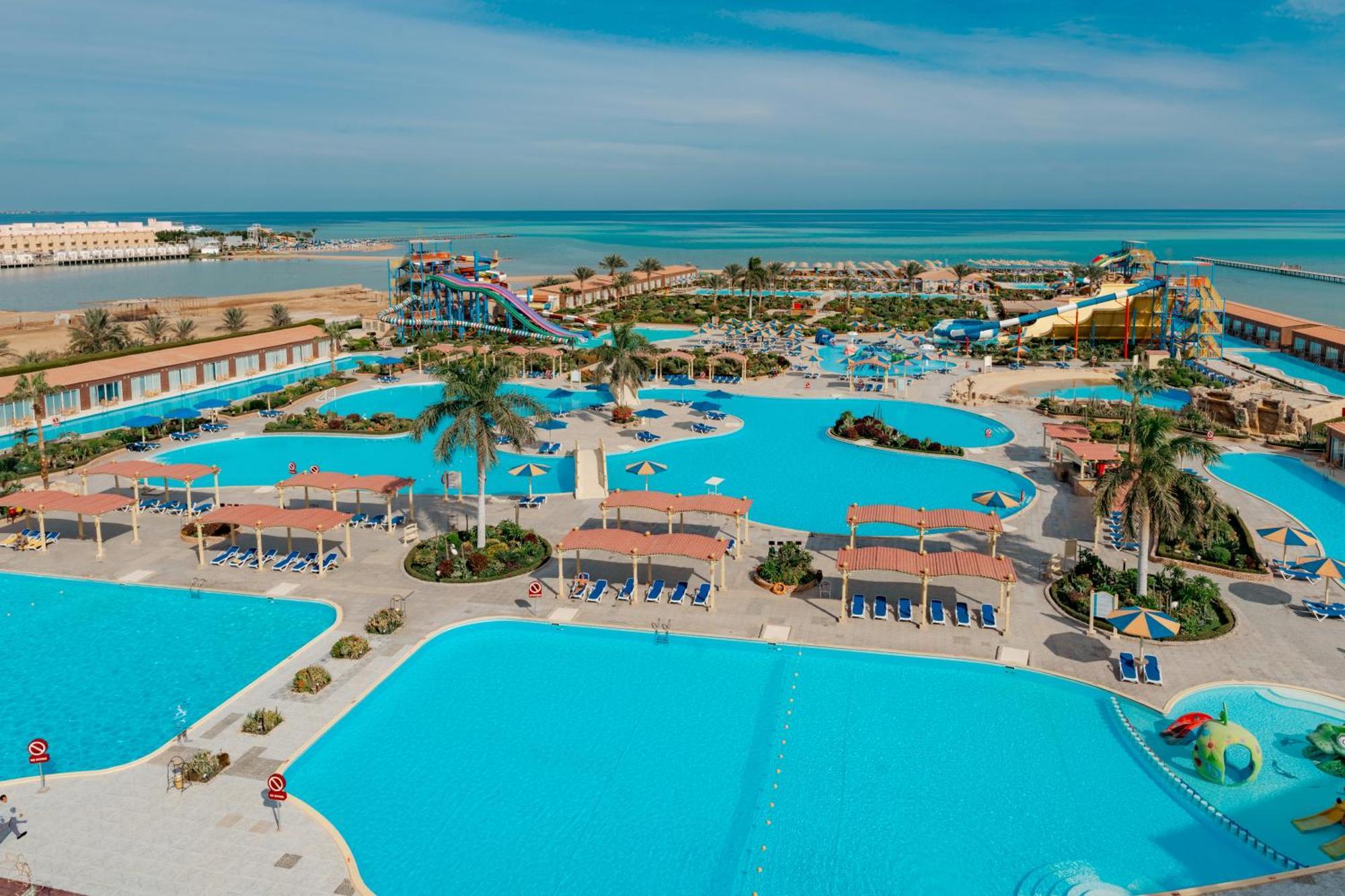 Sunrise Alora Aqua Park Resort ฮูร์กาดา ภายนอก รูปภาพ