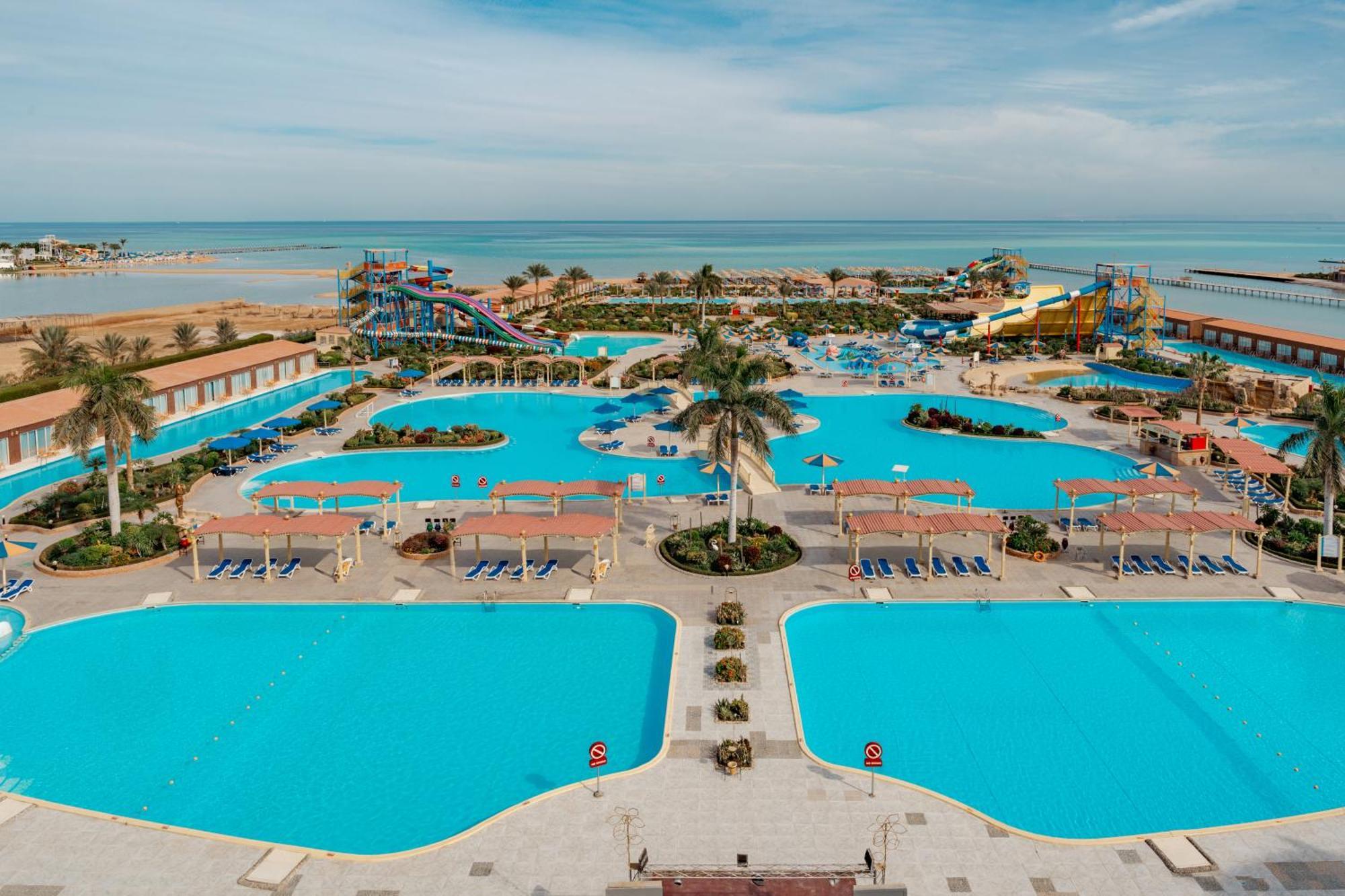 Sunrise Alora Aqua Park Resort ฮูร์กาดา ภายนอก รูปภาพ
