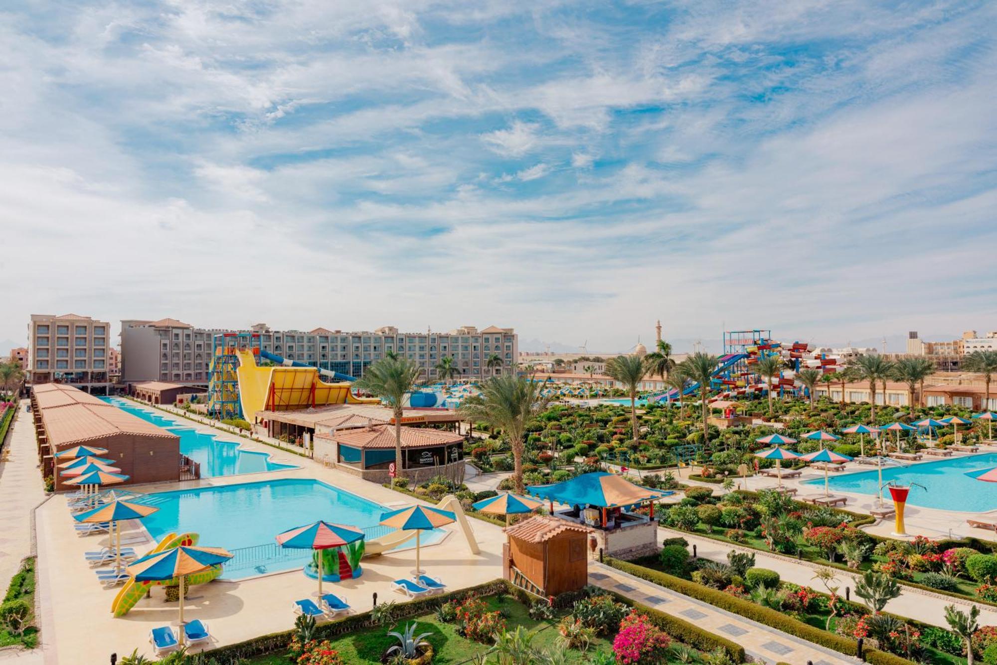 Sunrise Alora Aqua Park Resort ฮูร์กาดา ภายนอก รูปภาพ