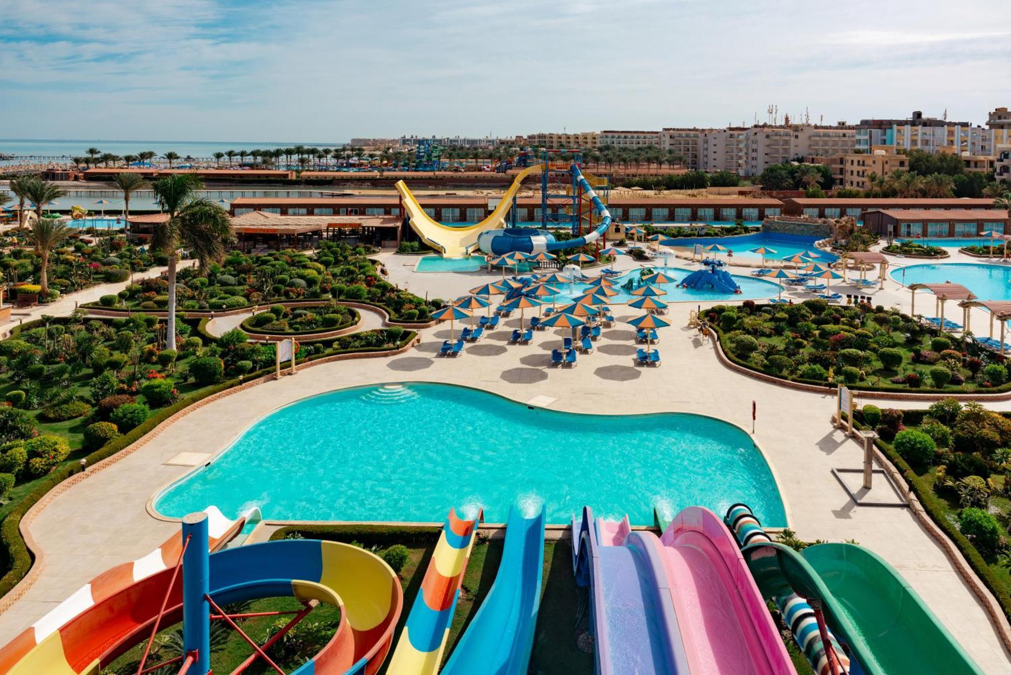 Sunrise Alora Aqua Park Resort ฮูร์กาดา ภายนอก รูปภาพ