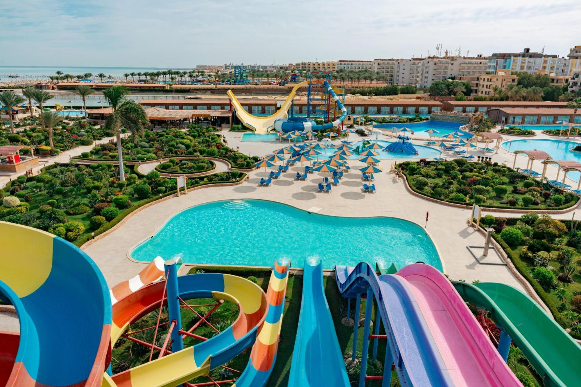 Sunrise Alora Aqua Park Resort ฮูร์กาดา ภายนอก รูปภาพ