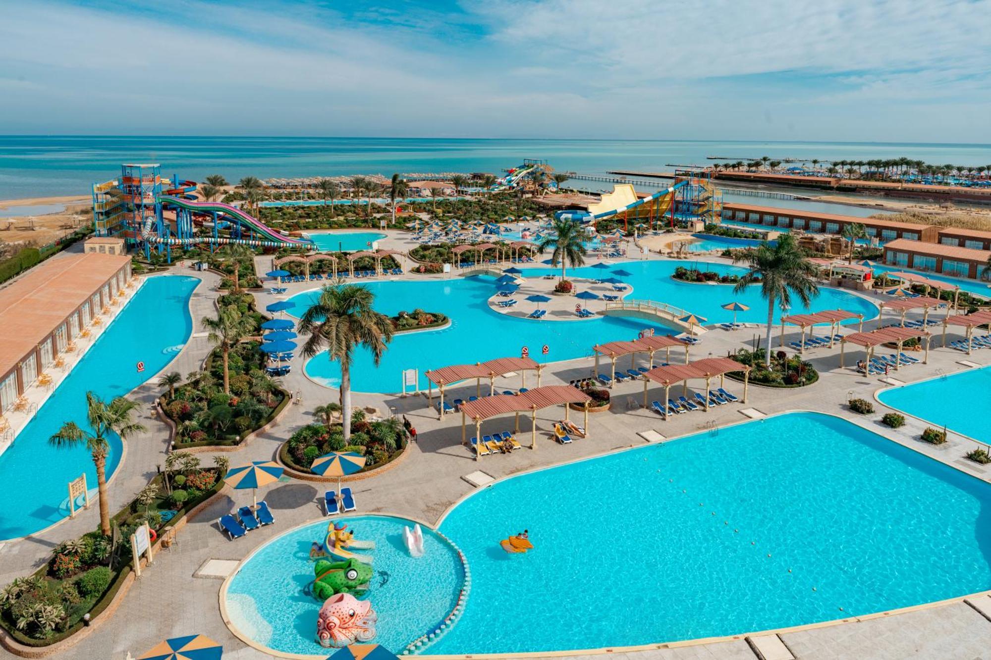 Sunrise Alora Aqua Park Resort ฮูร์กาดา ภายนอก รูปภาพ
