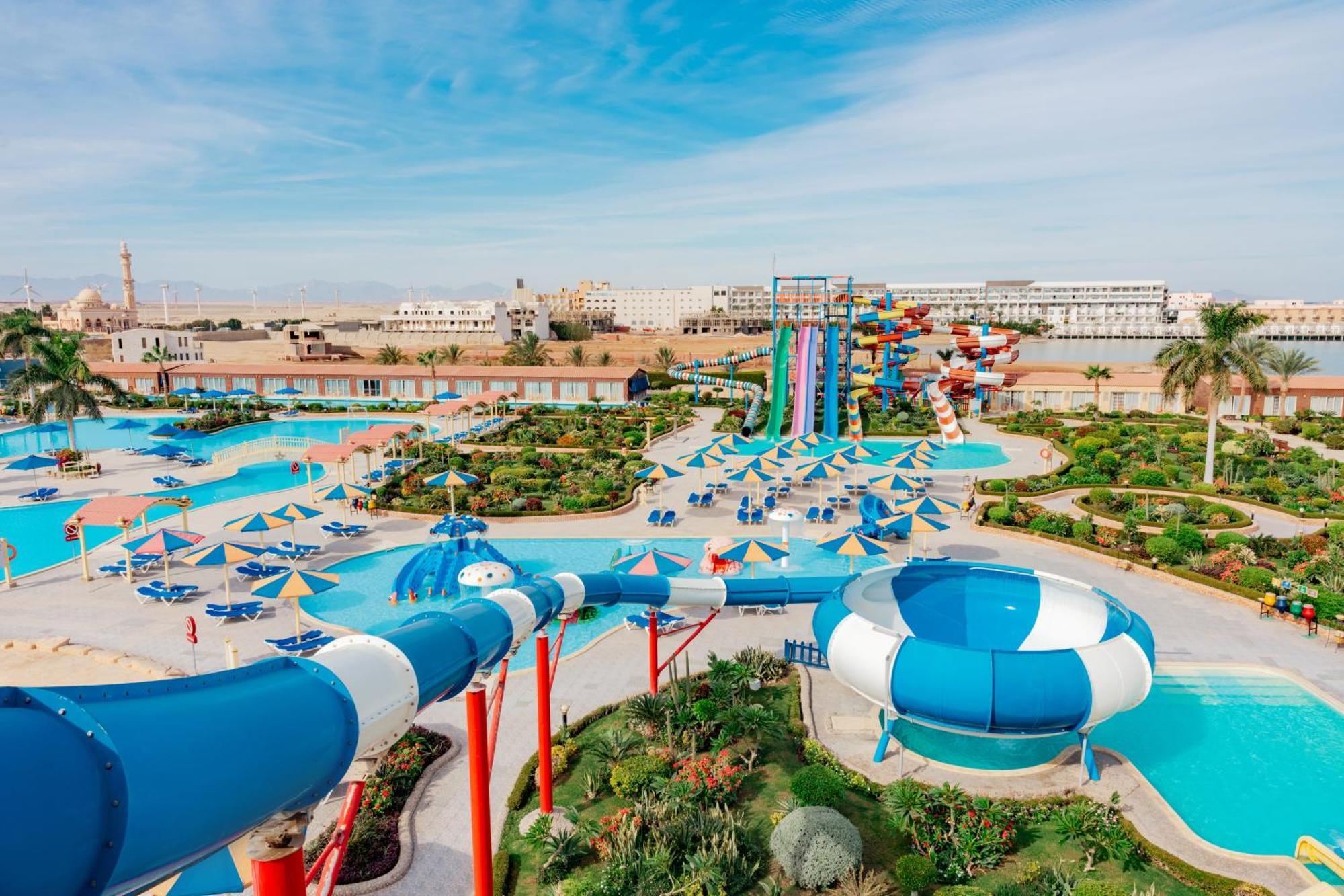 Sunrise Alora Aqua Park Resort ฮูร์กาดา ภายนอก รูปภาพ