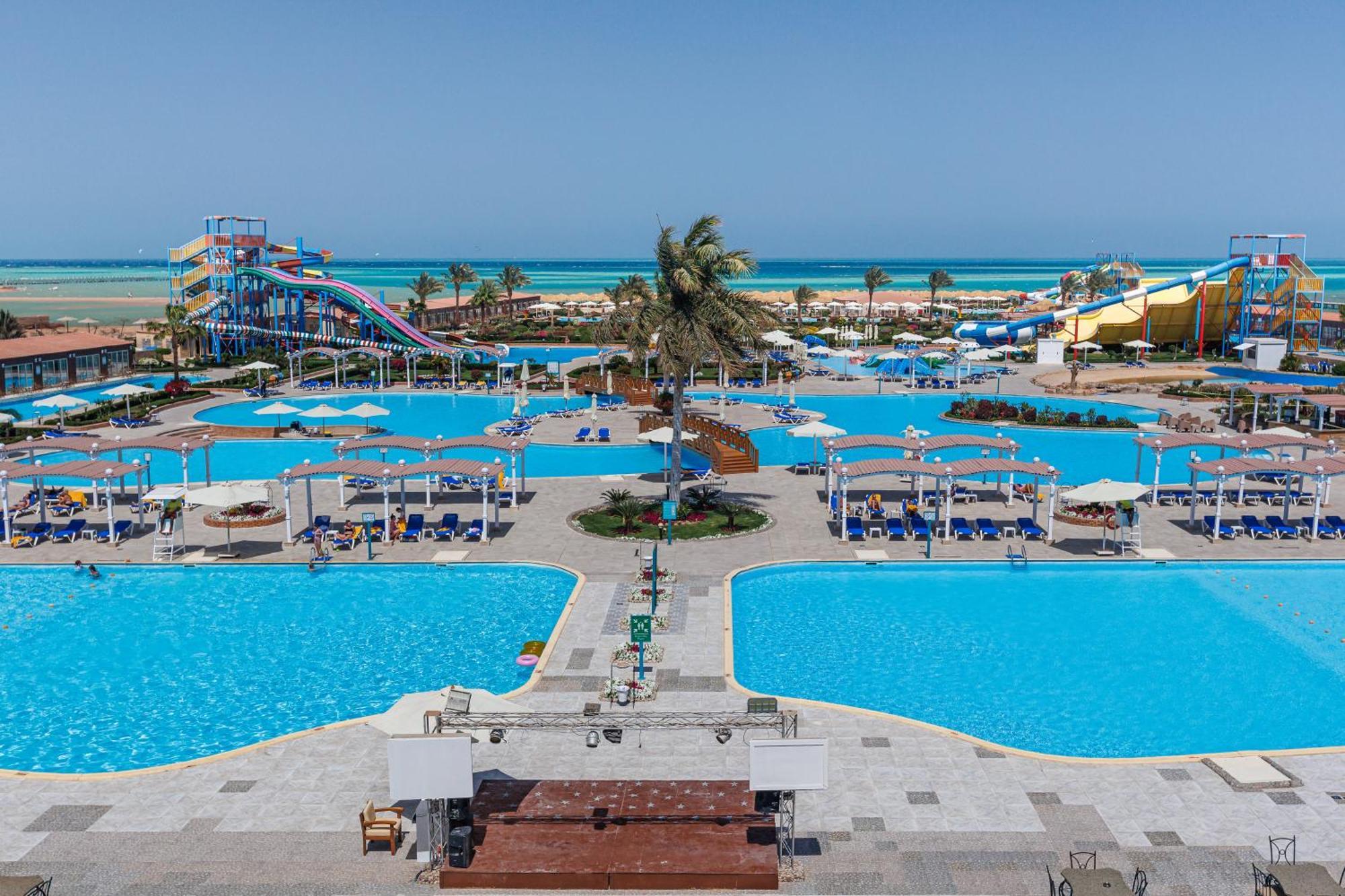 Sunrise Alora Aqua Park Resort ฮูร์กาดา ภายนอก รูปภาพ