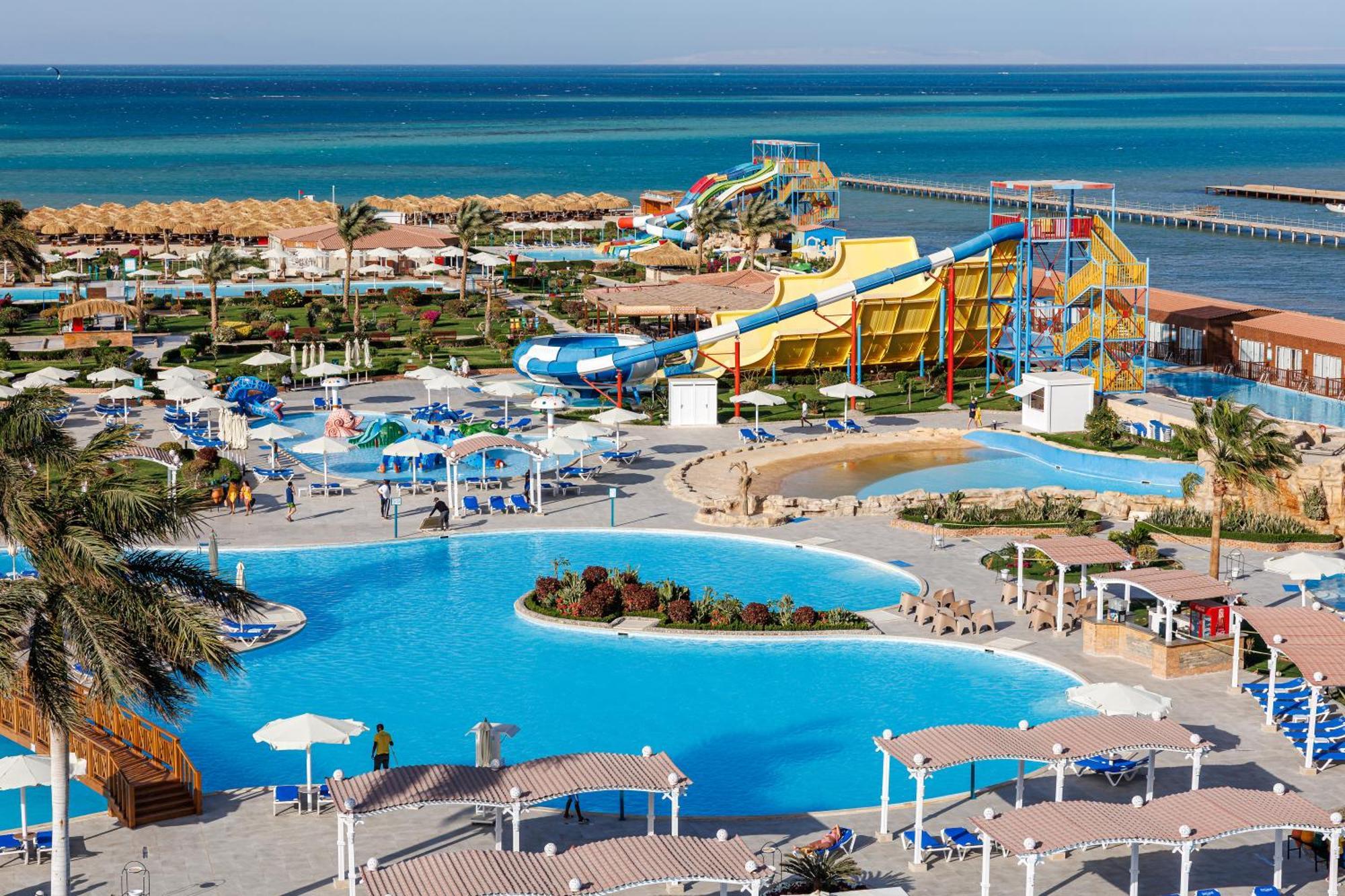 Sunrise Alora Aqua Park Resort ฮูร์กาดา ภายนอก รูปภาพ